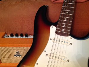 Squier Strat & Orange Crush